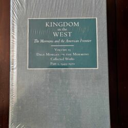 Dale Morgan on the Mormons