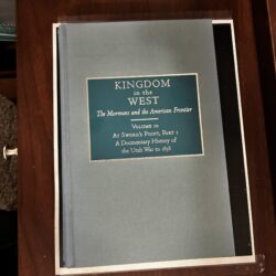 At Sword's Point, Part I A Documentary History of the Utah War to 1858